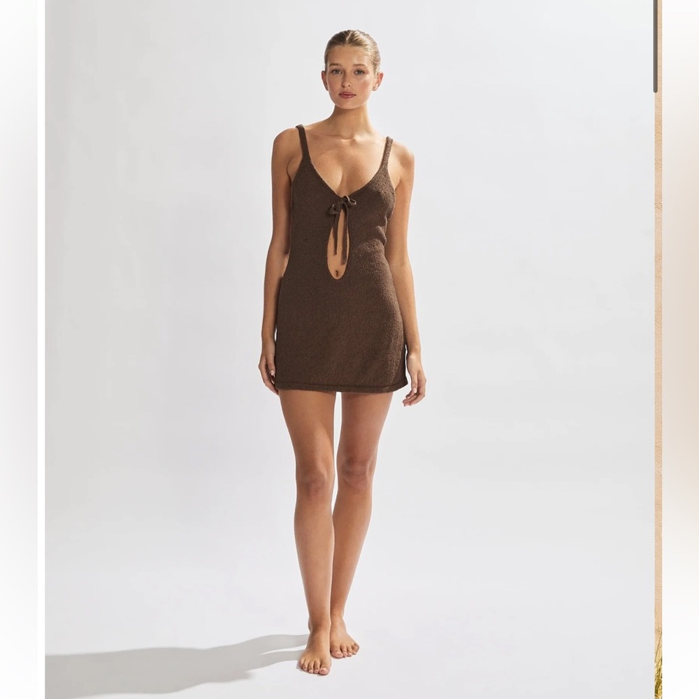 One Mile The Label Knit Mini Dress